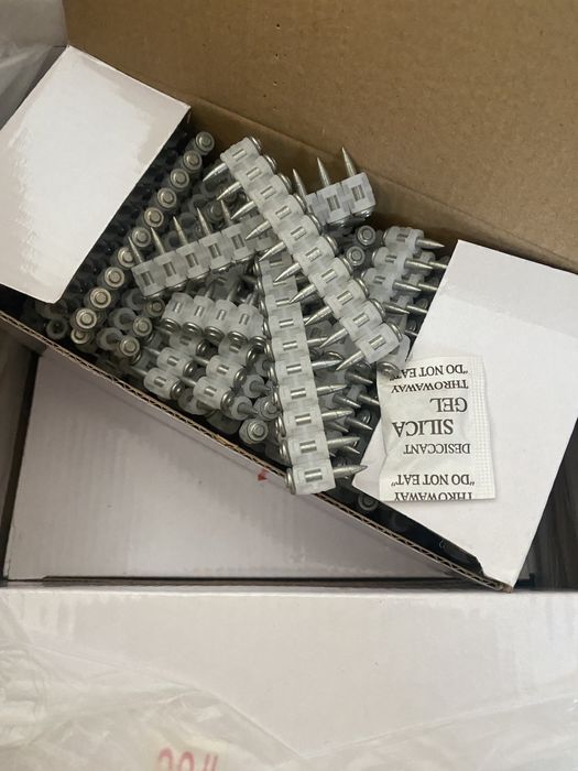 1000 Cuie pentru Hilti BX3, GX | Marimi 16,22,27,32 Beton,Tencuiala