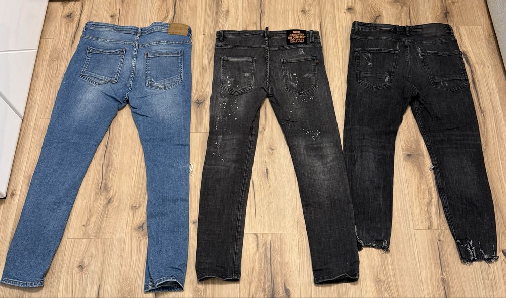 Мъжки дънки – Zara / Pause / Dsquared