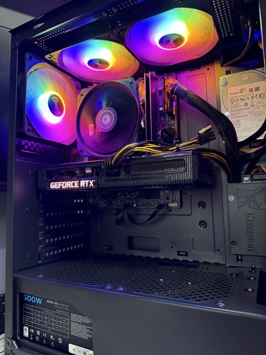Игровой ПК core i5 10gen/ RTX 3050, озу 16
