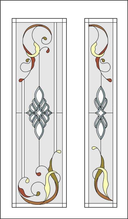 Eshik uchun oyna yasab beramiz