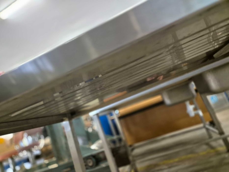 Професионална мивка алпака с дясно корито