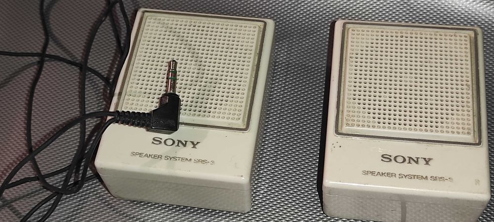 2 Mini Boxe SONY model srs 3- 8 ohm. / japan