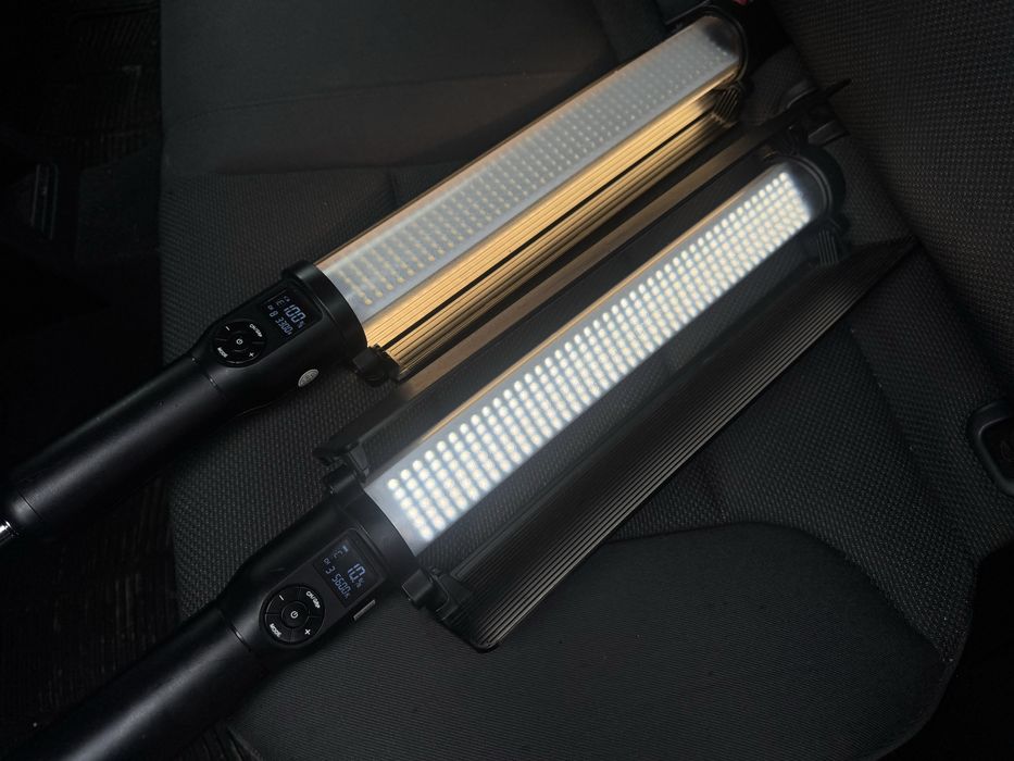 Godox LC500, 2 buc+telecomanda