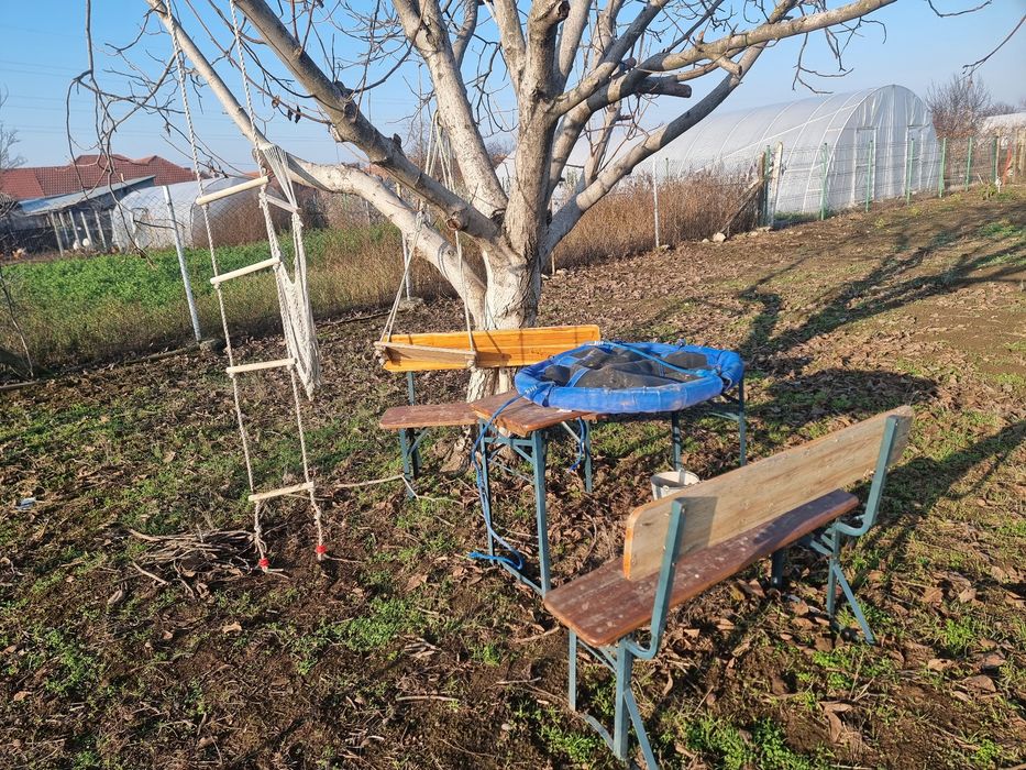 Leagan de lemn pt gradina/curte