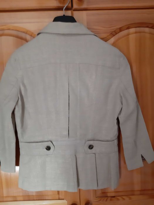 Шикозно Сако"КENSOL"! Луксозен Лен с ЗЛАТНА Нишка и Декорации!НОВО!№42