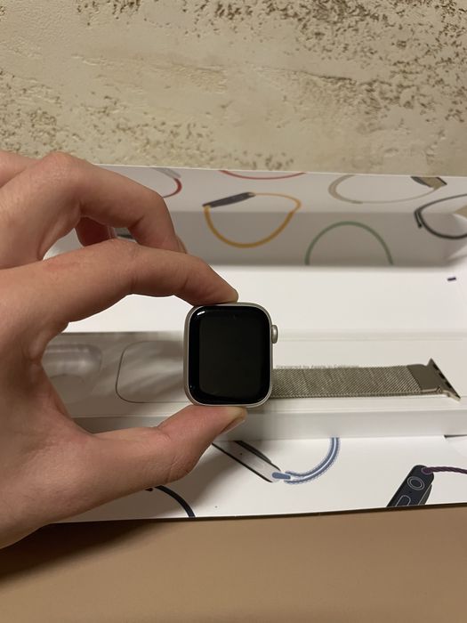 Apple watch series 7 GPS+Cellular Starlight Aluminium Case 41mm