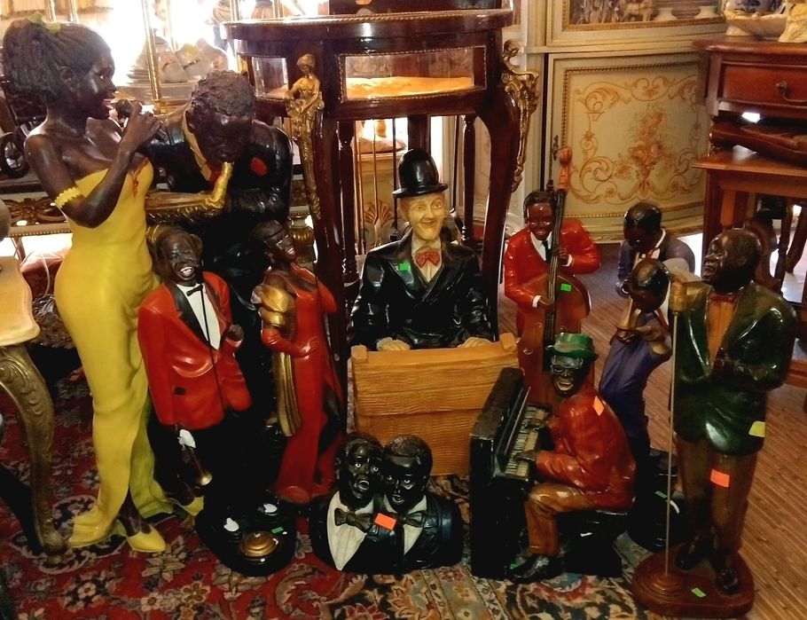 Статуетки на джаз музиканти.