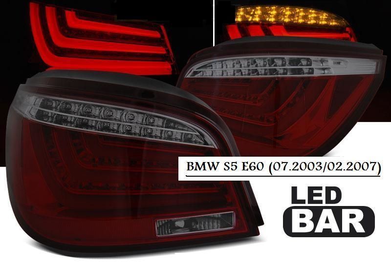 Stopuri BMW E60 seria 5 (03-07) cu LED BAR
