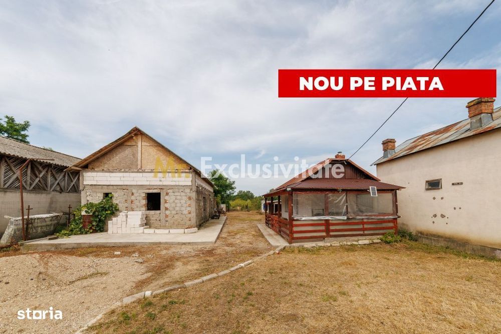 Casa+teren 2.140 mp de vanzare – Ciesti, Lunca Corbului– la doar 30 km