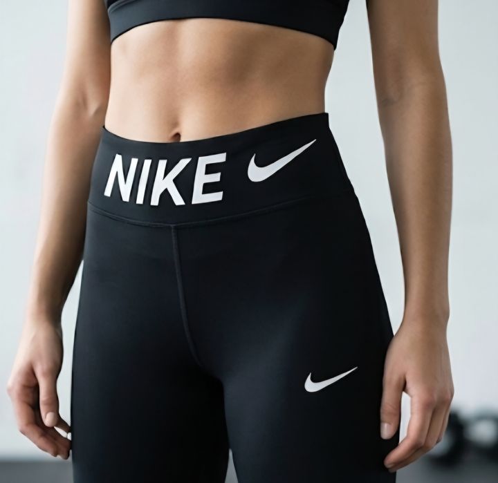 Colanți Premium Nike Black – Talie Înaltă (Modelatori, Noi)