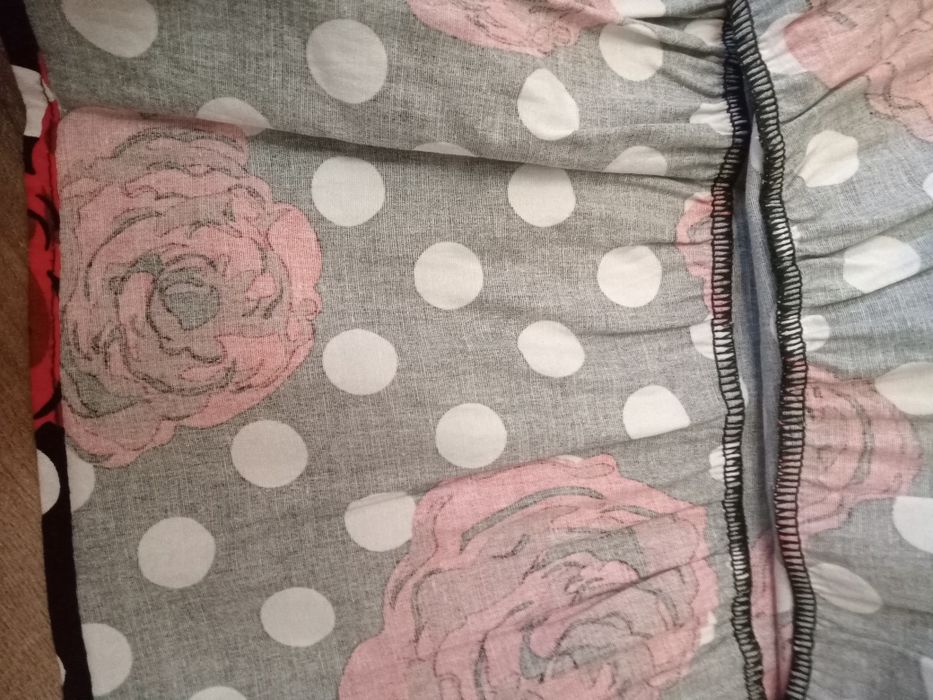 Летнее платье-трапеция