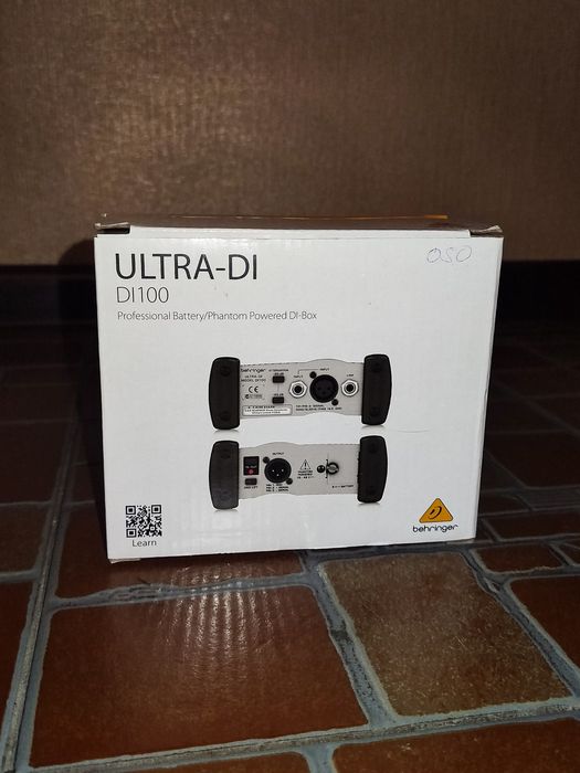 Торг! Новый Активный Behringer DI-Бокс — Ultra-DI DI100