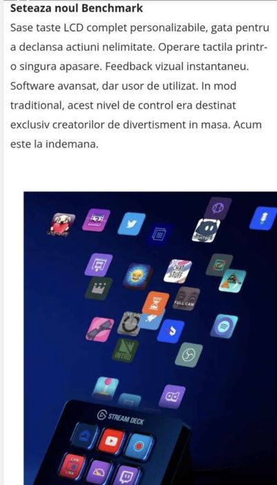 Stream Deck 6 butoane