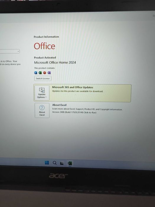 Acer Aspire 5 i5 1240p RTX 2050 4GB 16GB RAM 256 SSD