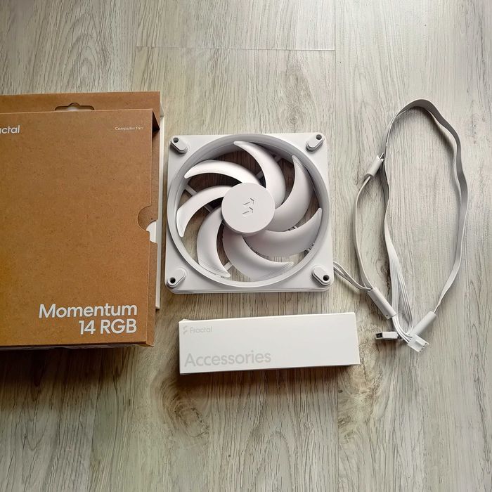 Вентилатор Fractal Momentum 14 rgb white