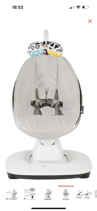 Продам шезлонг 4 Moms