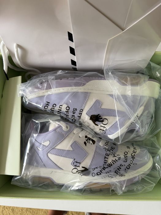 OFF-WHITE  Out of Office White Lilac