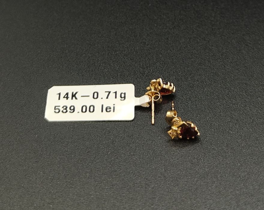 Cercei aur 14k 0.71gr
