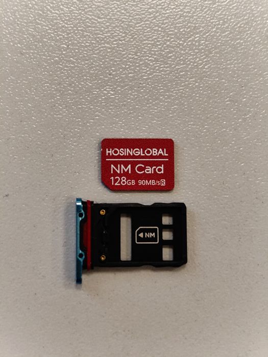 Продавам Huawei P30 Pro Aurora Blue 128GB + NM Card 128GB в много добр