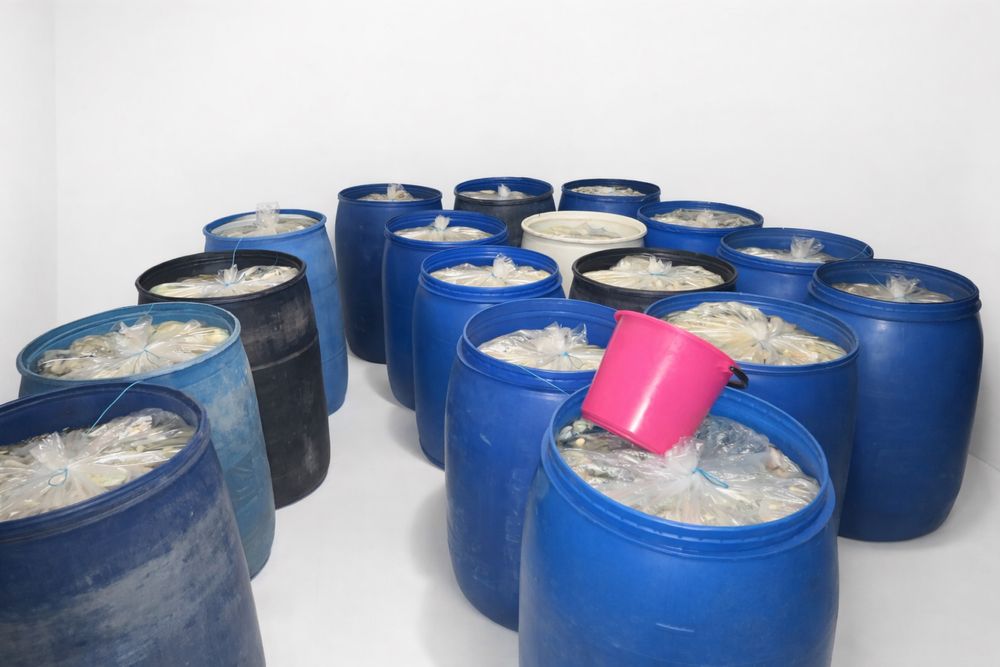 Varza murata la butoi, căpățână întreaga