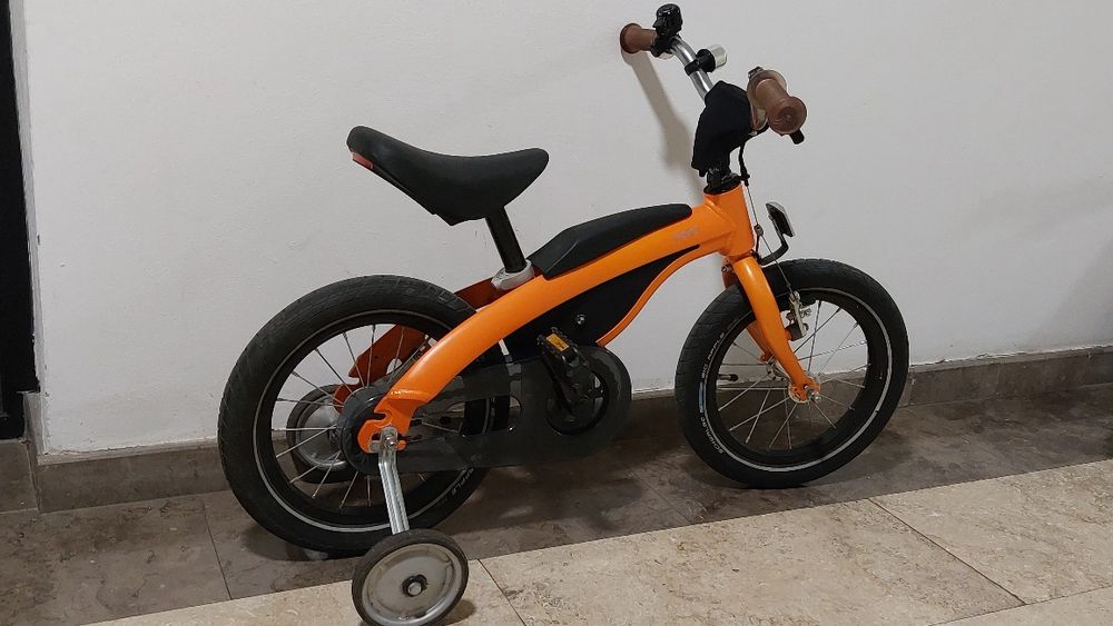 Bicicletă copii 14" – stare foarte bună – anvelope Schwalbe Big Apple