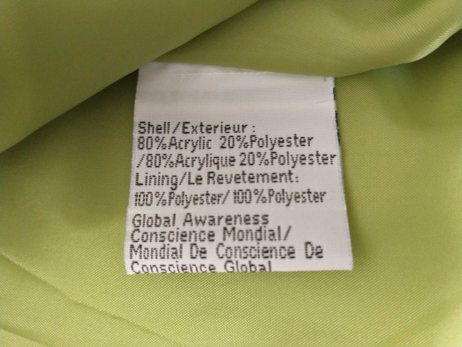 Jacheta imitatie blana leopard, verde/negru, captusita CA NOUA -365lei