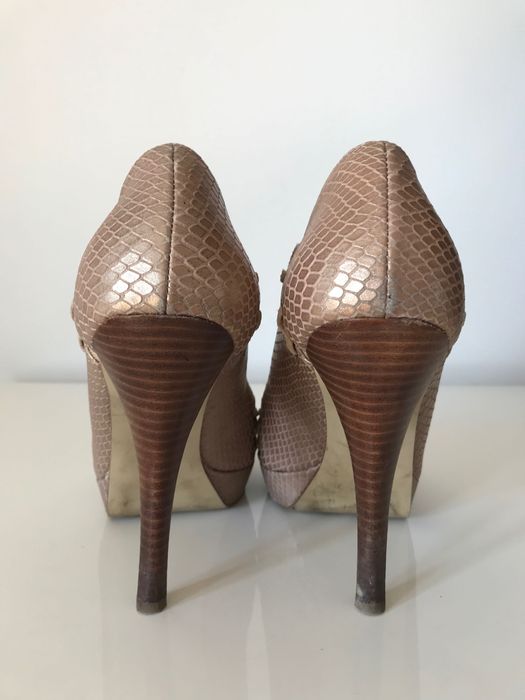 Pantofi cu toc, Guess, piele naturala, marimea 37