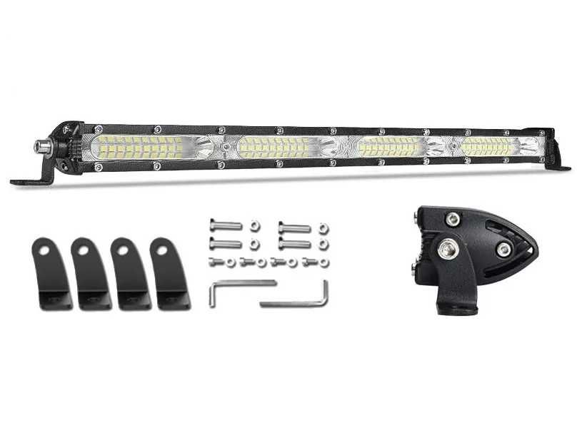 33.2 См 108W Мощен LED Лед Диоден Бар Ултра Тънък Халоген 12V 24V