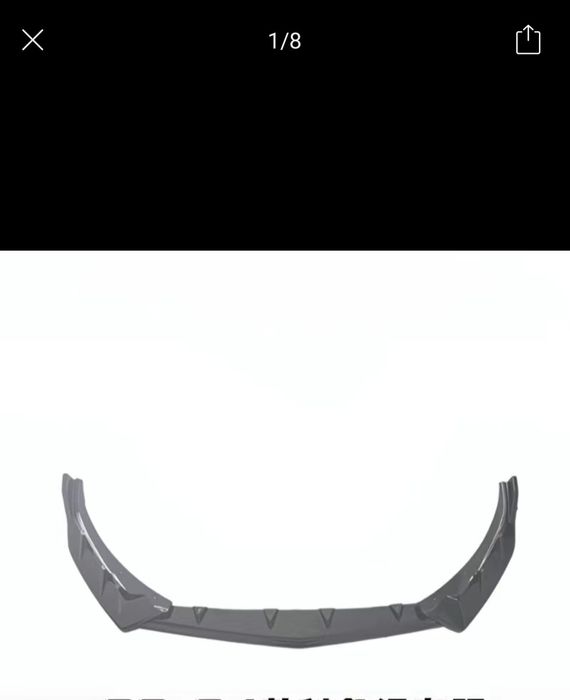 Губа монза сплиттер и дифузор