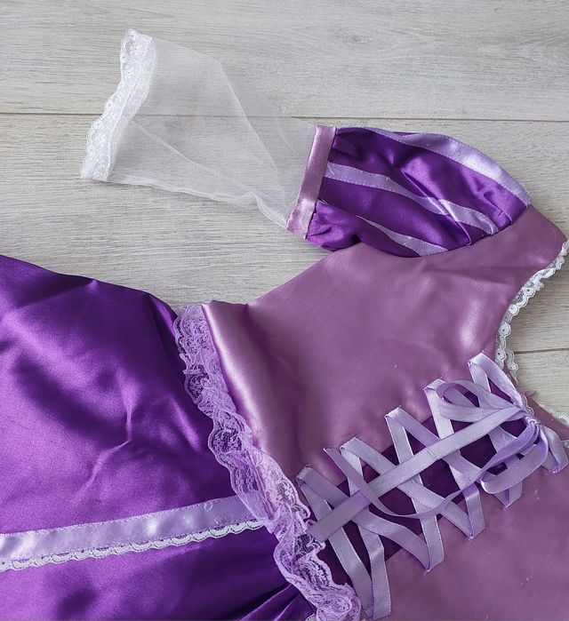 Платье Рапунцель, костюм Рапунцель