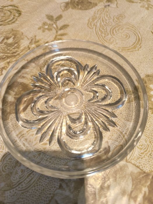 Поднос от оловен кристал