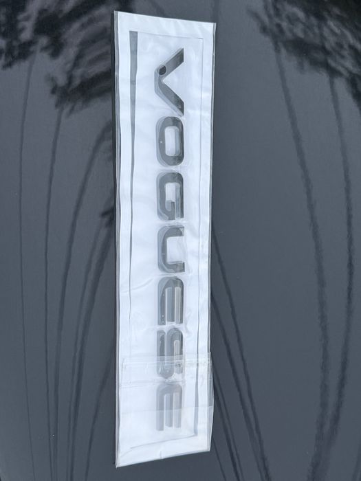 Эмблема Vogue SE для Range Rover