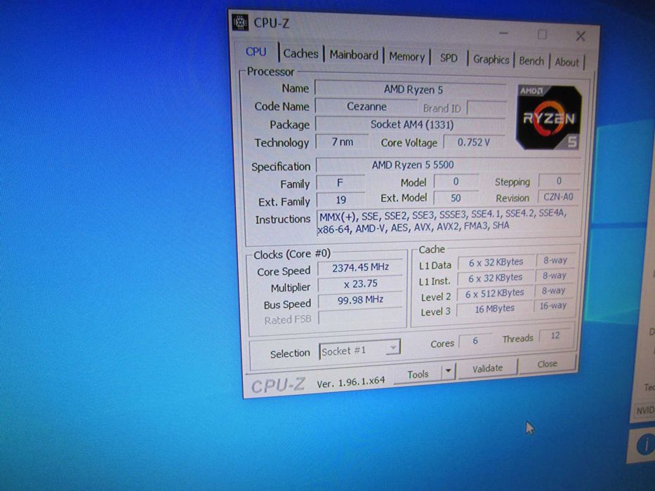 Гейм R5 5500,  16GB, Asus RTX3060Ti,  250GB NVMe,  1TВ HD, гаранция