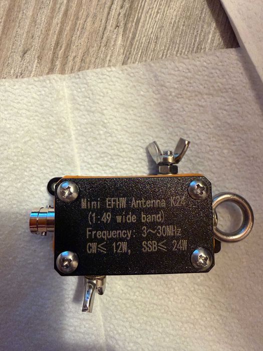 Antena Pocket EFHW Antenna K24 3-30MHz