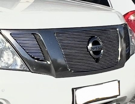 Хром в решетку радиатора Nissan Patrol 62