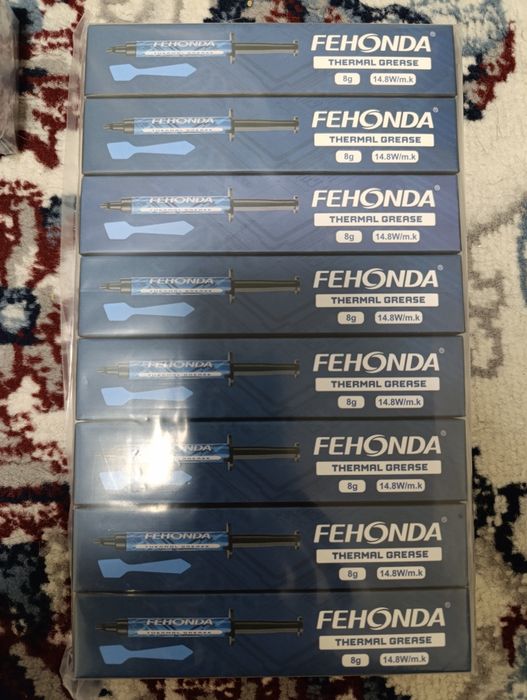 Термопаста, термопрокладки Fehonda, фазовый переход.