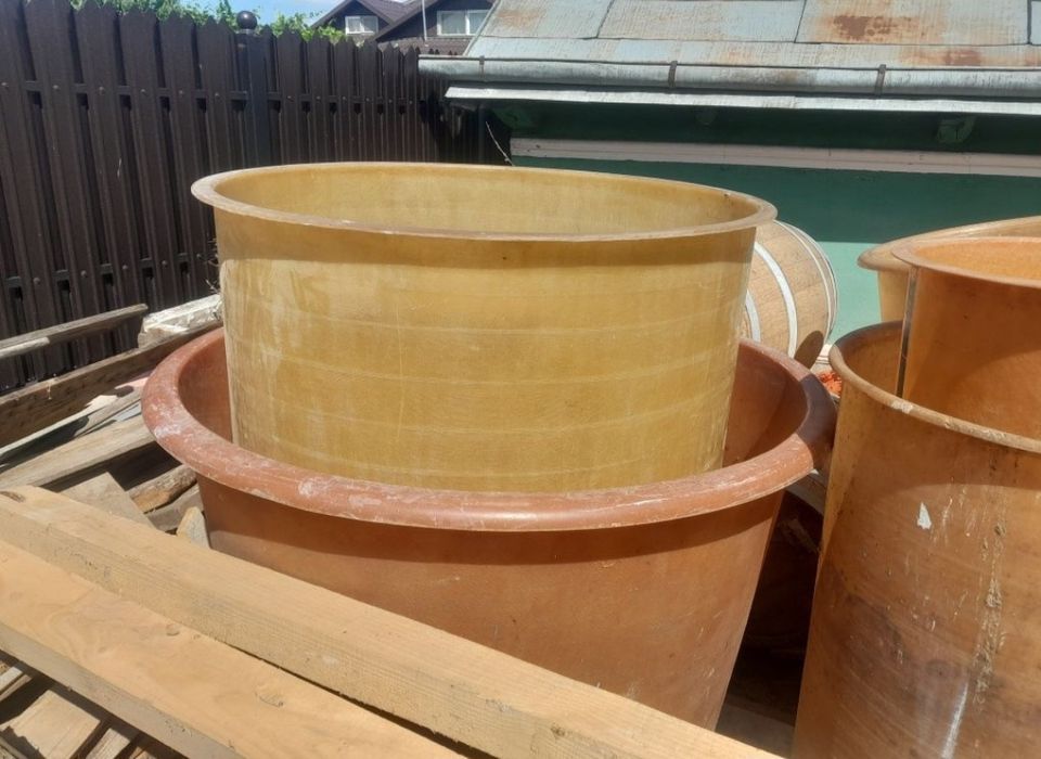 Butoaie fibra si inox