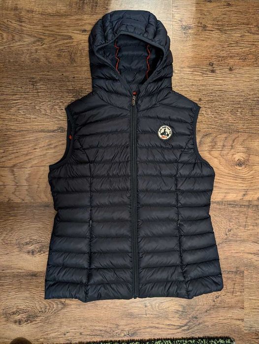 Ултралек Дамски пухен елек с качулка JOTT