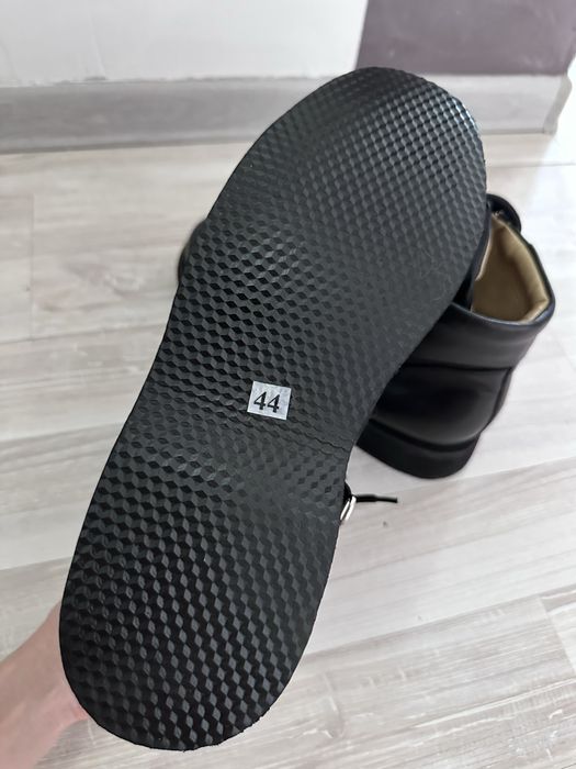 Сапоги ботинки кожаные