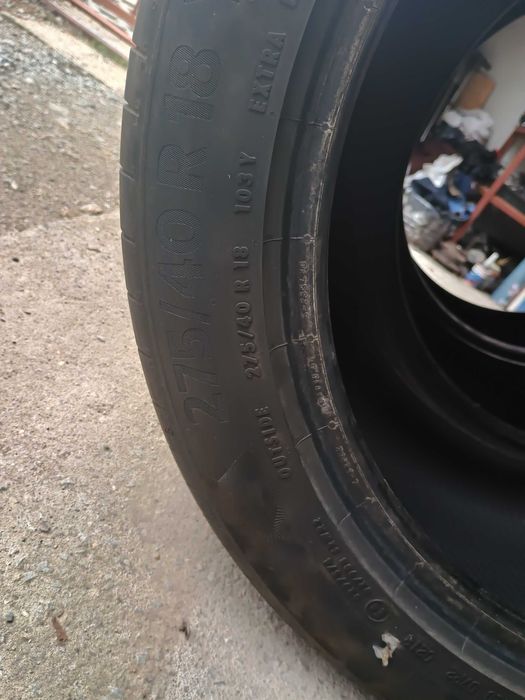 Летни гуми continental 245 45 18 и 275 40 18 спорт пакет.