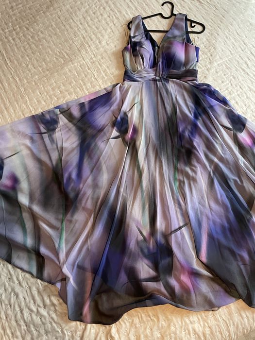 Елегантна рокля шифон