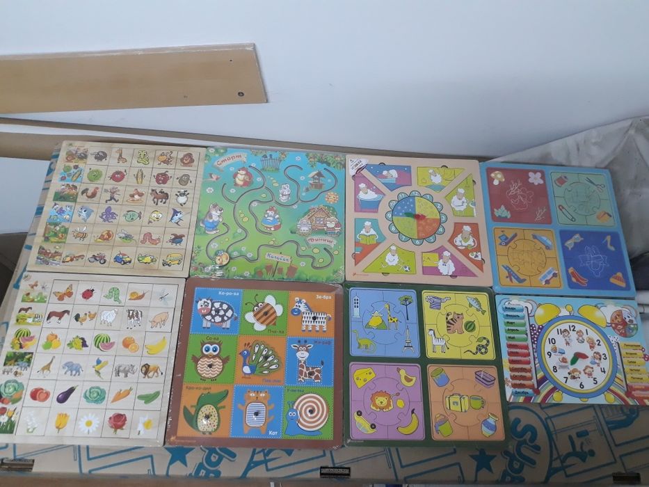 Продам деревянные развивающие игрушки