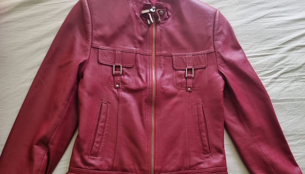 Кожено яке естествена кожа