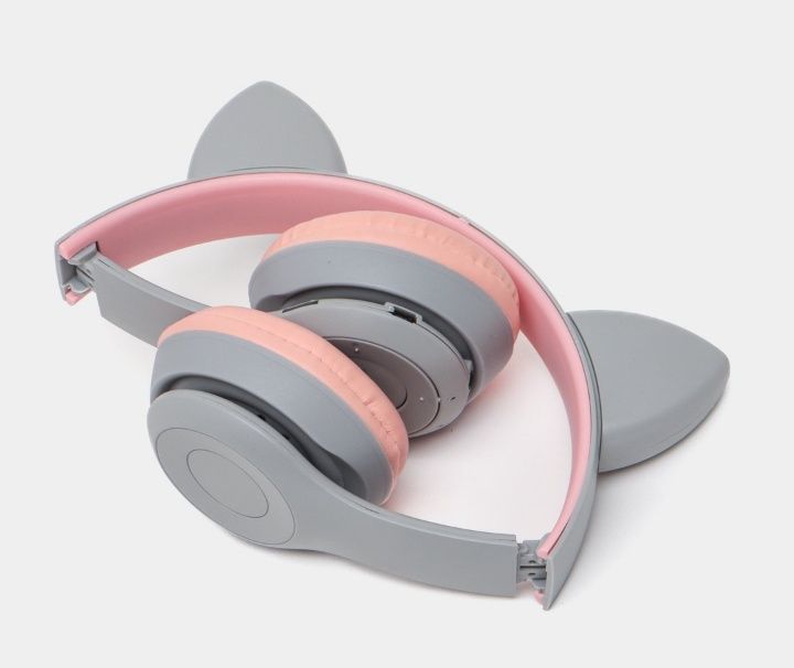 Bolalar uchun simsiz quloqchinlar,mushukli va yorugʻli quloqchin