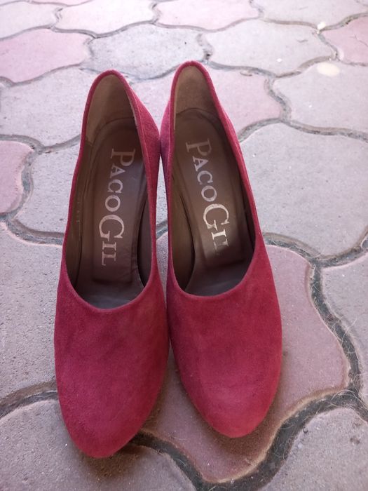 Pantofi piele întoarsă 38,5