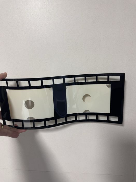 Rama foto dubla din sticla