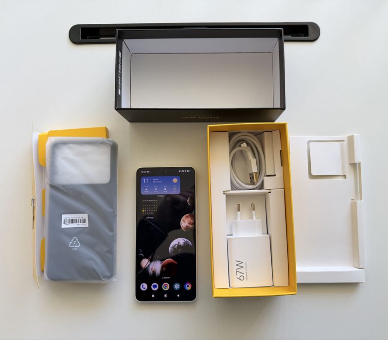 Xiaomi Poco X6 5G 256GB / 8GB RAM – Бял – КАТО НОВ + Гаранция до 09.2026!