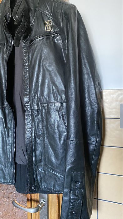 G-Star L/M  кожено яке отлично
