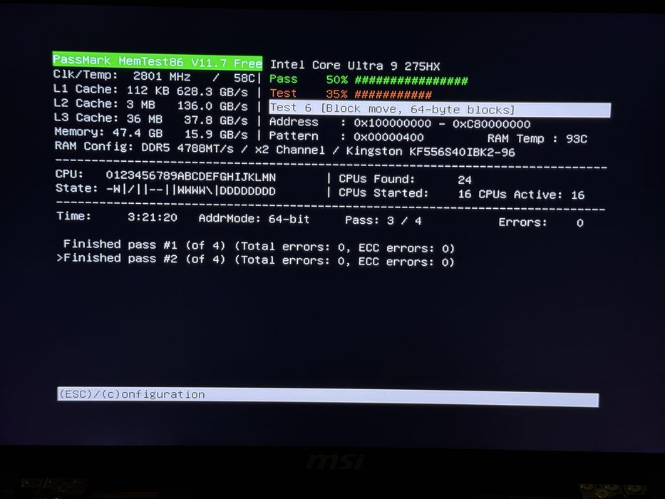 SO DIMM DDR5 48 Gb 5600 Mhz