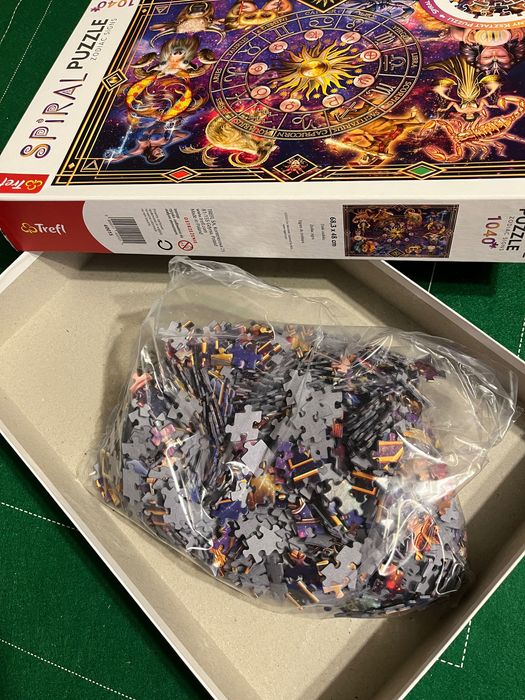 Puzzle Spiral Zodiac Signs 1040 piece Trefl